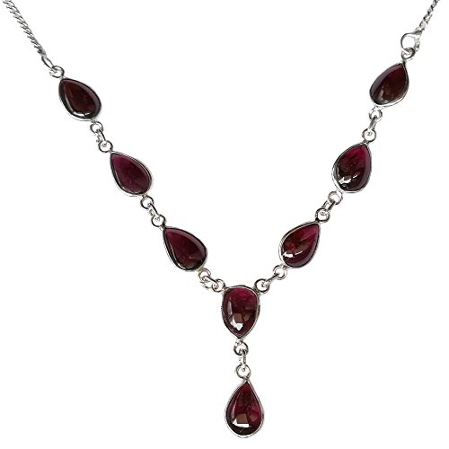 Collier grenat argent 925 Le Luft : fini les bijoux ternes qui s'oxydent