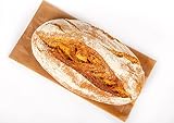 Pakomat 100 torebek papierowych, brązowe, małe torebki z papieru typu kraft, małe torby papierowe, torby na chleb, słodycze, słodycze, ciasta, fast food, piekarnie, sklepy spożywcze (18 x 6 x 33 cm)