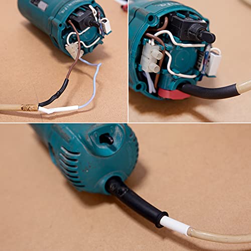 image for Ginsco 270Pcs 3:1 Shrink Ratio Dual Wall Adhesive Lined Heat Shrink Tu