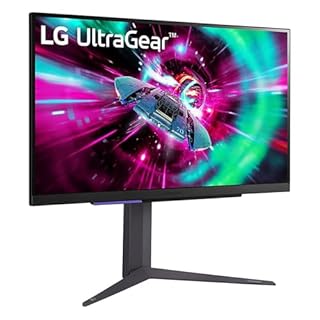 LG UltraGear 27GR93U Monitor Gaming 27" UHD 4K (3840x2160), IPS, 144Hz, 1ms (GtG), G-Sync Compatible, AMD FreeSync Premium, VRR, HDR 400, HDMI 2.1, DisplayPort 1.4, Flicker Safe, Nero