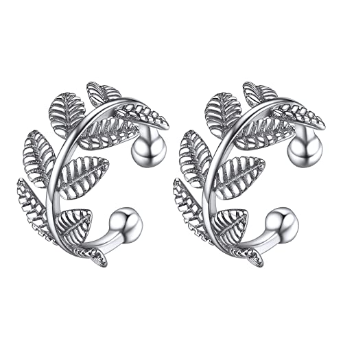 ChicSilver 925 Silber Knorpel Ohrstecker - Vielseitige Ohrringe für Damen und Mädchen