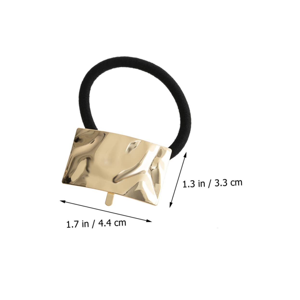 Didiseaon 16pezzi Metal Elastic Hair Ties Fasce Per Metallo Accessori Per Ponytail Eleganti e Resistenti Per Donne e Ragazze Colori e Oro