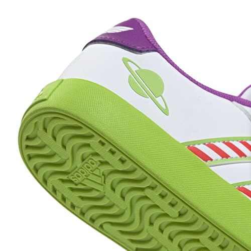 Image of adidas Kids' VL Court 3.0 Elastic Lace & Strap Shoe