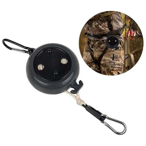 Buraku Retractable Tree Stand Hunting Hoist Rope for Bow | Archery Hanging Carrying Deer Hunting Gear Accessories Equipment Kit 30ft Cover