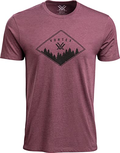 Vortex Men's Diamond Crest Short Sleeve T-Shirts