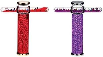 StarMagic Continuous Movement Kaleidoscope,Liquid Motion Kaleidoscope,Liquid-Glitter Filled Wands Kaleidoscope 2 Pack