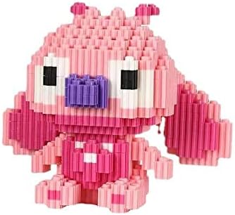 HYJYXQ Diamond Building Blocks, Cute Cartoon Building Blocks, Mini Bricks 3D Model Block Learning Toy Kids Gifts (ALL)