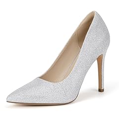 4 Inch Silver Glitter