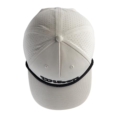 WILSON Golf Rope Hat - Stone/Black, OSFA