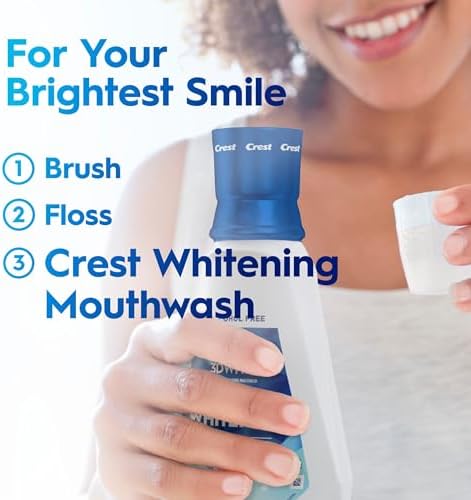Crest 3D 클린 민트 구강 세정제, 916.4ml(32온스) — 사진 6