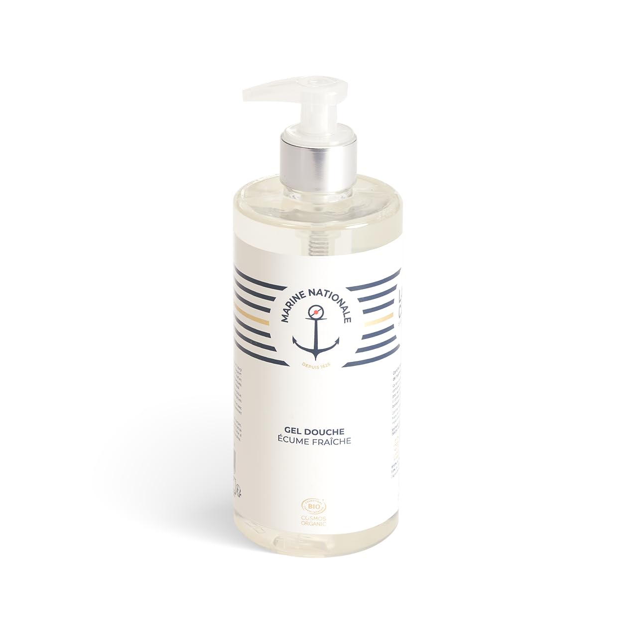 La Corvette, MARINE NATIONALE shower gel - 500ml - COSMOS ORGANIC - French Navy