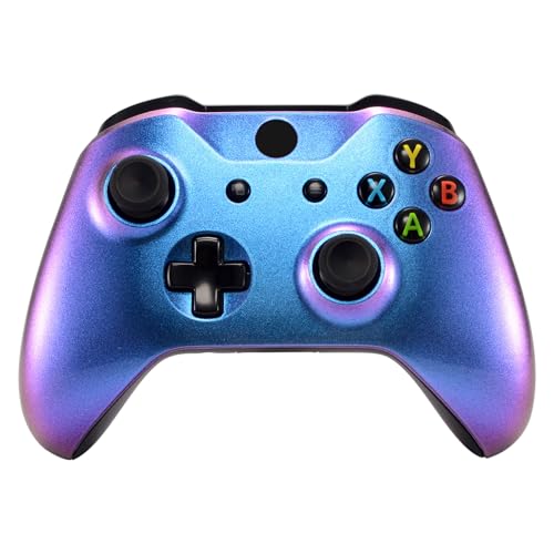 Image of eXtremeRate Chameleon Top Shell Front Housing Faceplate Replacement Parts with Side Rails Panel for Xbox One X S Controller