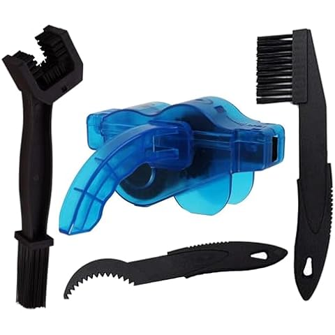 VUNDO Bike Chain Cleaner Kit, Easy and Quick Clean Chains Scrubber Gear Brush Maintenance Cleaning Tool Set for Road Bicycle Mountain Bikes MTB Cover