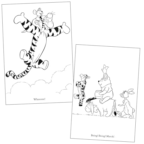 Image of Winnie the Pooh Coloring Activity Set - Includes Coloring Book, Winnie the Pooh, Stickers, and More