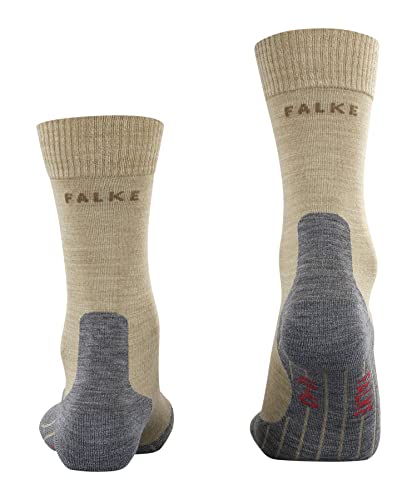 FALKE Men's TK5 Wander Hiking Socks, Crew Length, Light Padding, Athletic Sock, Breathable Quick Dry, Merino Wool, 1 Pair2