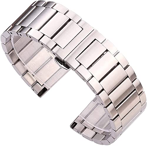 Bracelet acier inoxydable 20mm réglable pour corriger l'inconfort des maillons