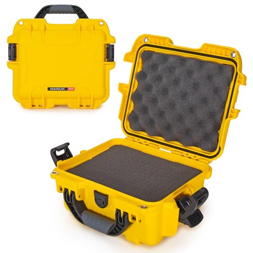 Nanuk Wodoodporne twarde etui 905 z wkładką piankową - żółte