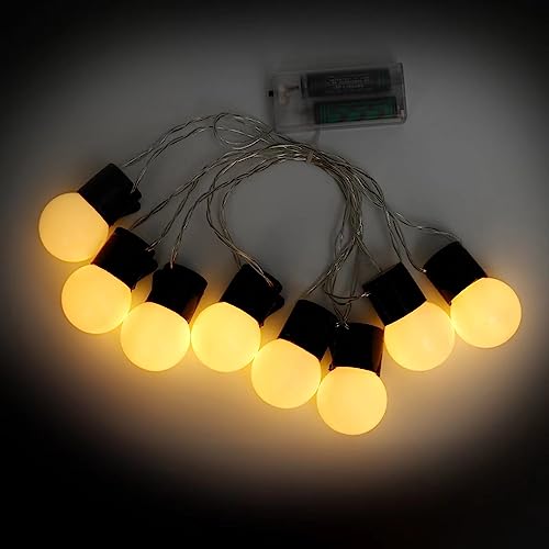 Zpisf G40 String Light For 2023 Marquee Light Up Numbers - Ip44 Waterproof And Shatterproof Battery Operated String Light For Outside, Bedroom, Graduation, Party, Prom Decor (Single String Of Light) #TOP3