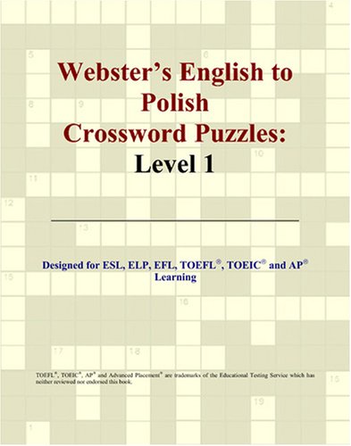Webster's English to Polish Crossword Puzzles: Level 1
