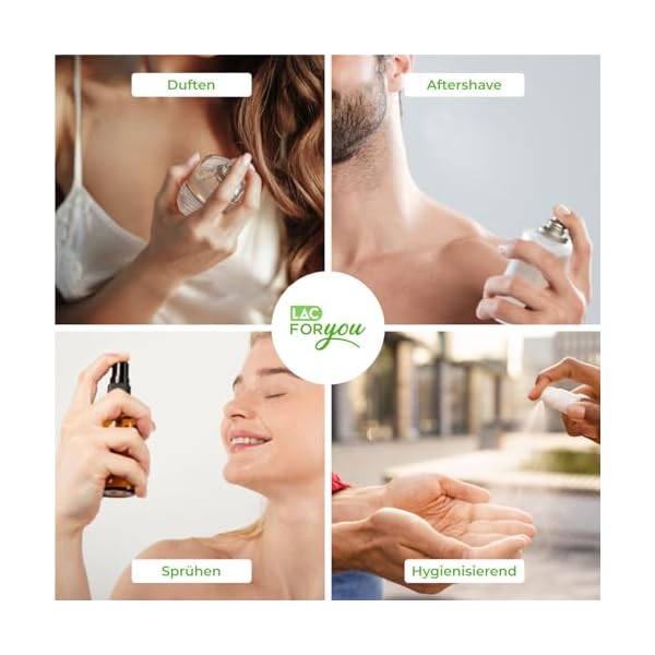 LAC FOR YOU 1Stück 8ml Parfümzerstäuber Nachfüllbar für Unterwegs - Portable Parfüm Abfüller Leer Reise Zubehör – Bild 7