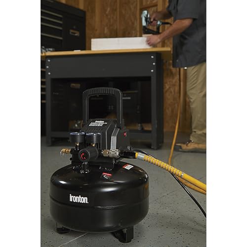 Ironton 3 Gallon Oil-Free Pancake Compressor