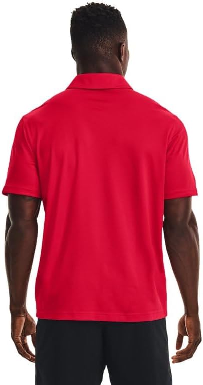 Under Armour Team Tech Polo LG Red - Image 2