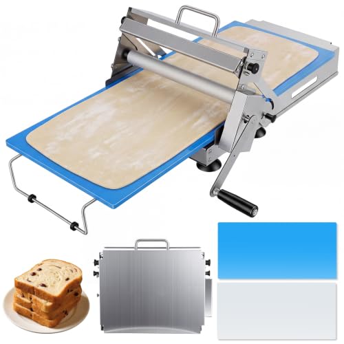 Mitoydoe 15.5 Inch Folding Dough Sheeter, Manual Dough Sheeter,