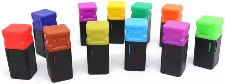 For Hand Nut Riveter Threaded Mandrel Replacement Part for Riveter Tool Compatible with Metric Sizes to M10 Fits Standard Nut Rivets Metal (5/16-18)