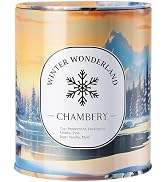 CHAMBERY Winter Wonderland Candle | Inspired by The Rocky Mountains in Premium Tin | Soy Wax with...
