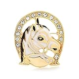 Adecuado para cada ocasión: Este elegante broche complementará cualquier atuendo (o simplemente un par de jeans) para el trabajo, las bodas, las fechas y la noche. Retro, elegante y elegante forma.