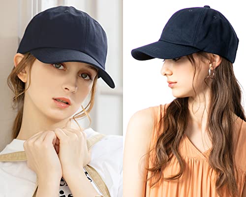 [ルーアンドシー] 帽子 大きいサイズ こだわり深めキャップ 