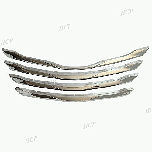 11-15 Toyota Sienna 1 Piece Chrome Grill Overlay