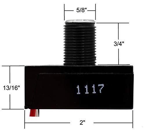 Creative Hobbies Pack Of 2, Outdoor Hard-Wired Post Eye Light Control Electric Resistor Photocell Light Sensor, Dusk To Dawn Sensor, Convert Fixtures To Auto On At Night, Led Hid Cfl Jl-103A #TOP4