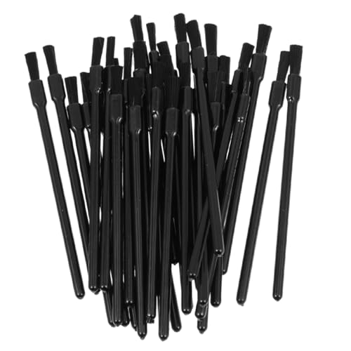 Healeved 200pcs Disposable Nylon Lip Brushes Lip Gloss Applicator for Makeup Supplies for Lipstick Application and Precision Cosmetic Use for and Beginners