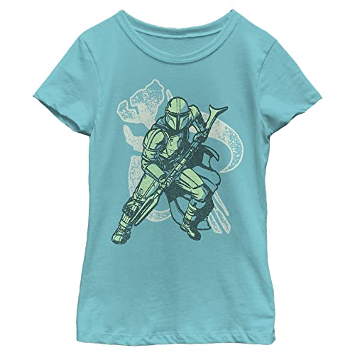 T-shirt Star Wars Mandalorian fille pour les journées d'école et de loisirs