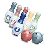 Keenso Jeu de Bowling pour Enfants Jeu de Bowling en Plastique pour Enfants...