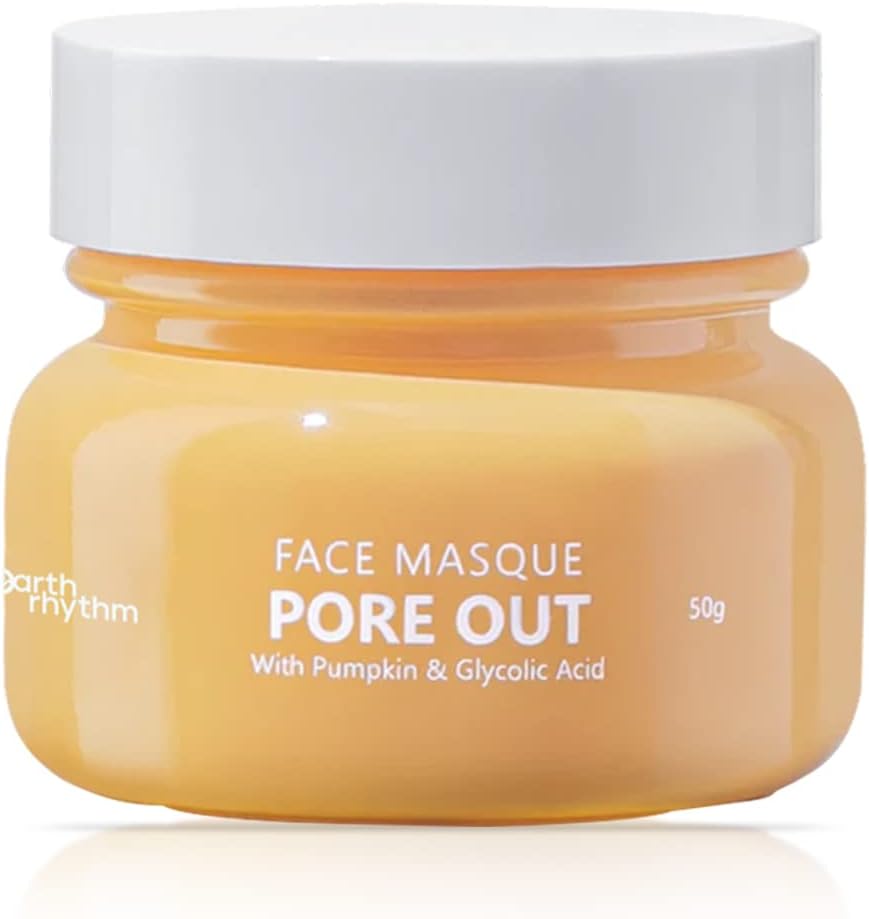Earth Rhythm Pore Out Face Masque, Enriched With Pumpkin Enzymes, 2.29 Fl oz (65 g)