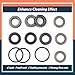 Lisnhlin 7105742 12 Pcs Low and High Pressure Cleaning Pump Seal Kit Replacement for Simpson for AAA 530001 530002 530008 530009 530016 530028 530030 90036 90037 Washer Pumps