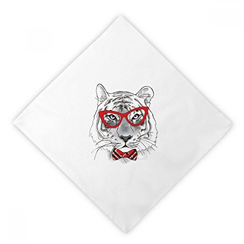 Serviettes de Table en Tissu Animaux pour un Déjeuner ou Dîner Convivial