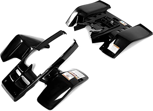 HECASA Front + Rear Fenders Compatible with 1987-2006 Yamaha Banshee 350 (YFZ350) Black Front & Rear Fender by HECASA - Image 7