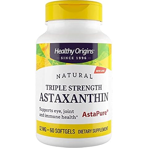Healthy Origins Astaxanthin Triple Strength Gels Cover