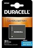 duracell dr9969 batteria per panasonic dmw-bck7, 3.6 v, 630 mah, nero