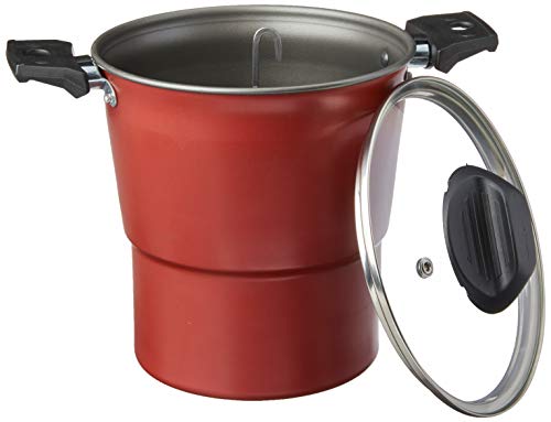 Cuscuzeira Ø16cm 2 Litros Especiarias Brinox Ø16 X 2l - Cereja Brinox Brinox Especiarias Vermelho Ce
