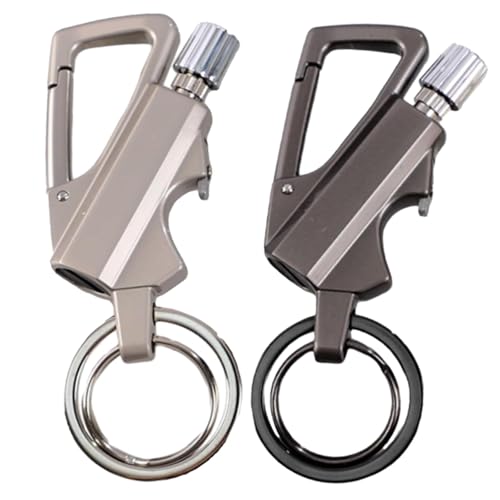 2 Pack Permanent Match Infinity Lighter Multitool Keychain