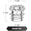 COLETTI Coffee Percolator Glass Top Replacement - (Pack of 2)