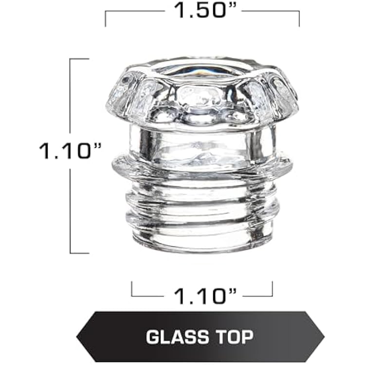 COLETTI Coffee Percolator Glass Top Replacement - (Pack of 2)