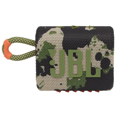 JBL Go 3 - Portable Mini Bluetooth Speaker, big audio and punchy bass, IP67 waterproof and dustproof, 5 hours of playtime, speaker for home, outdoor and travel (Camo) by JBL - Used condition - Image 6