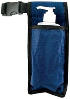 NRG Massage Holster - Single Massage Oil, Lotion and Cream Bottle Holster - Holds up to an 8 Ounce Bottle - 50 Inch Long Adjustable Belt - Durable Nylon Fabric - Washable - Color: Black