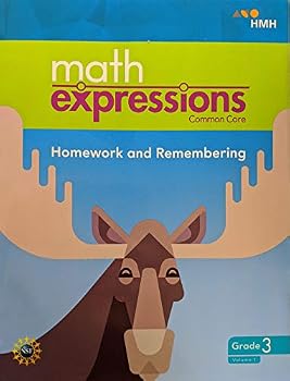 Unknown Binding Math Expressions, Homework and Remembering, Grade 3 Volume 1, c. 2018, 9781328702661, 1328702669 Book
