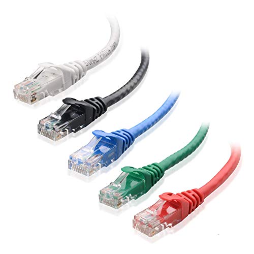 Cable Matters Pack de 10 cables cortos Cat6 Ethernet miniatura 5